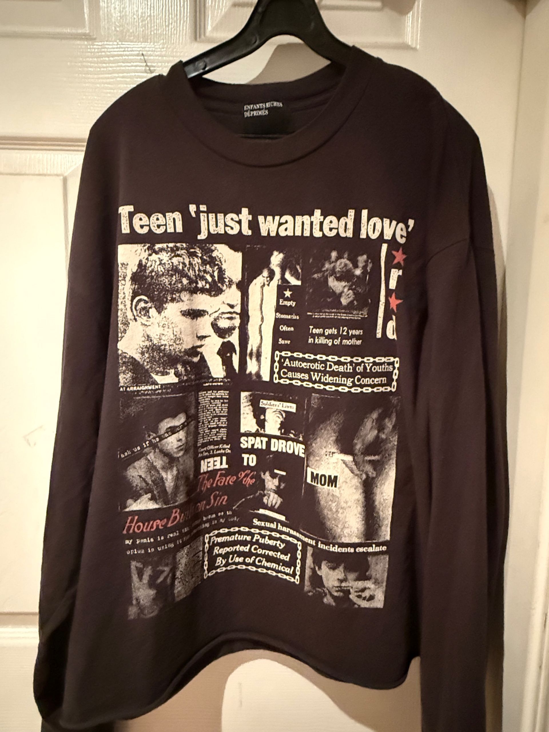 앙팡 리쉬 데프리메 erd teen just wanted love 롱슬리브