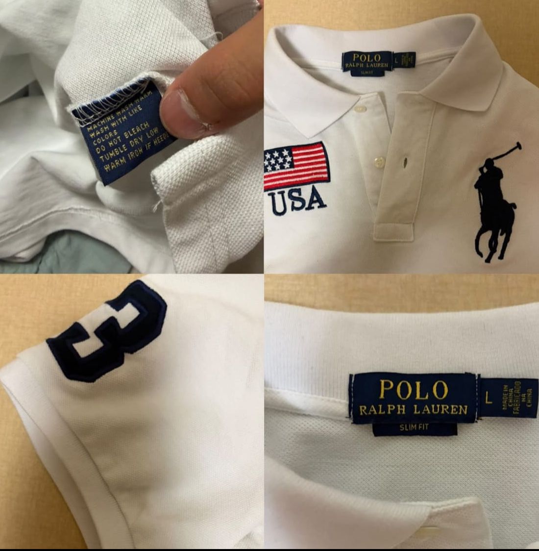폴로 빅포니 usa 반팔카라티