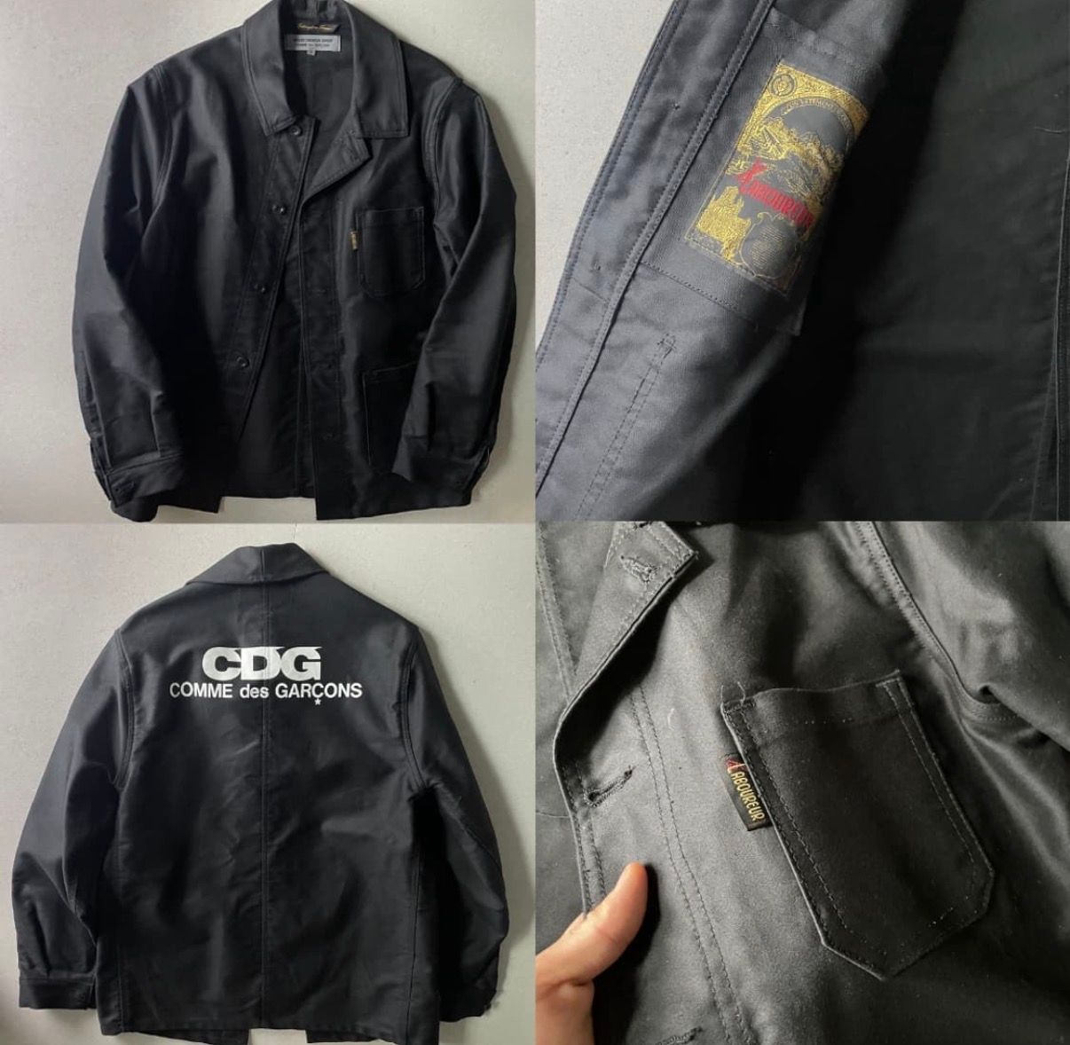 꼼데가르송 × Le Labourer 워크 자켓